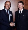 Senator Craig with President Reagan