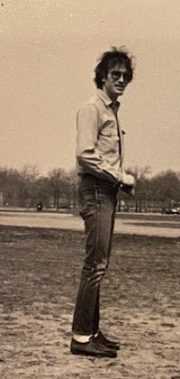 Mitchell D. Miller in Marine Park. 1970