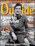 Bear Grylls on cover of Outside Magazine