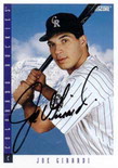 Joe Girardi baseball card