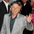 Roman Polanski waving