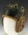 leather football helmet, circa 1930