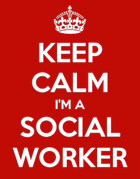 Keep Calm I'm a Social Worker - created by Keep Calm Image Generator