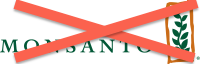 Monsanto Logo with X