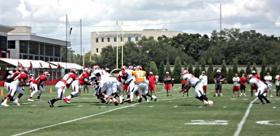 Tampa Bay Buccaneers practice July 27, 2014